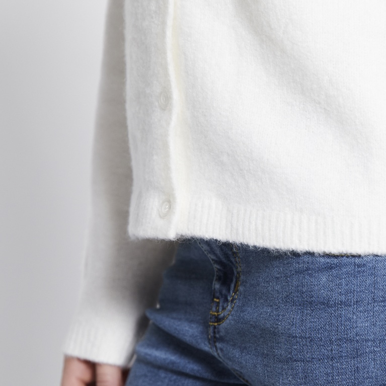 Basic knit cardigan "Audrey star"